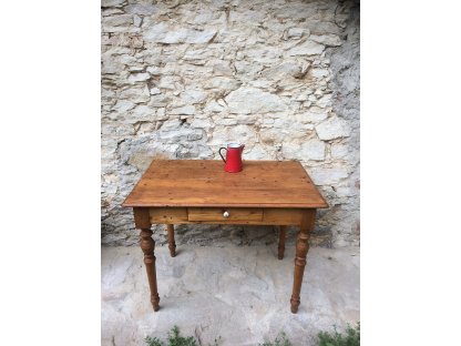 Country table with drawer - VÁCLAV