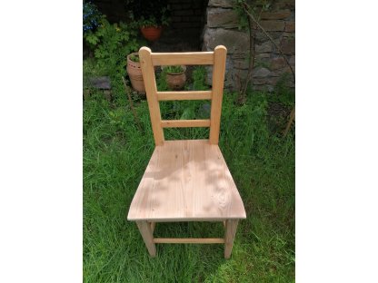 ...Židle - VENKOVSKÁ KLASIKA - LIBUŠKA - bez povrchové úpravy