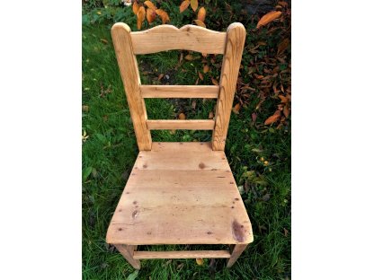 ...Židle - VENKOVSKÁ KLASIKA - LOJZINA - bez povrchové úpravy 2