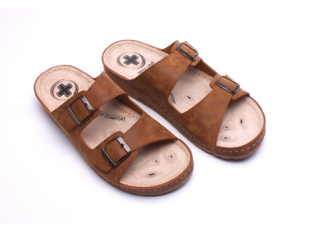 Dámské 7-bodové pantofle Mediline S182.002