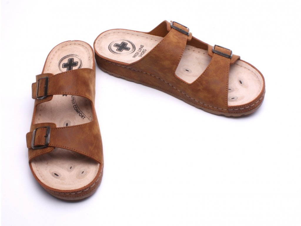 Dámské 7-bodové pantofle Mediline S182.002