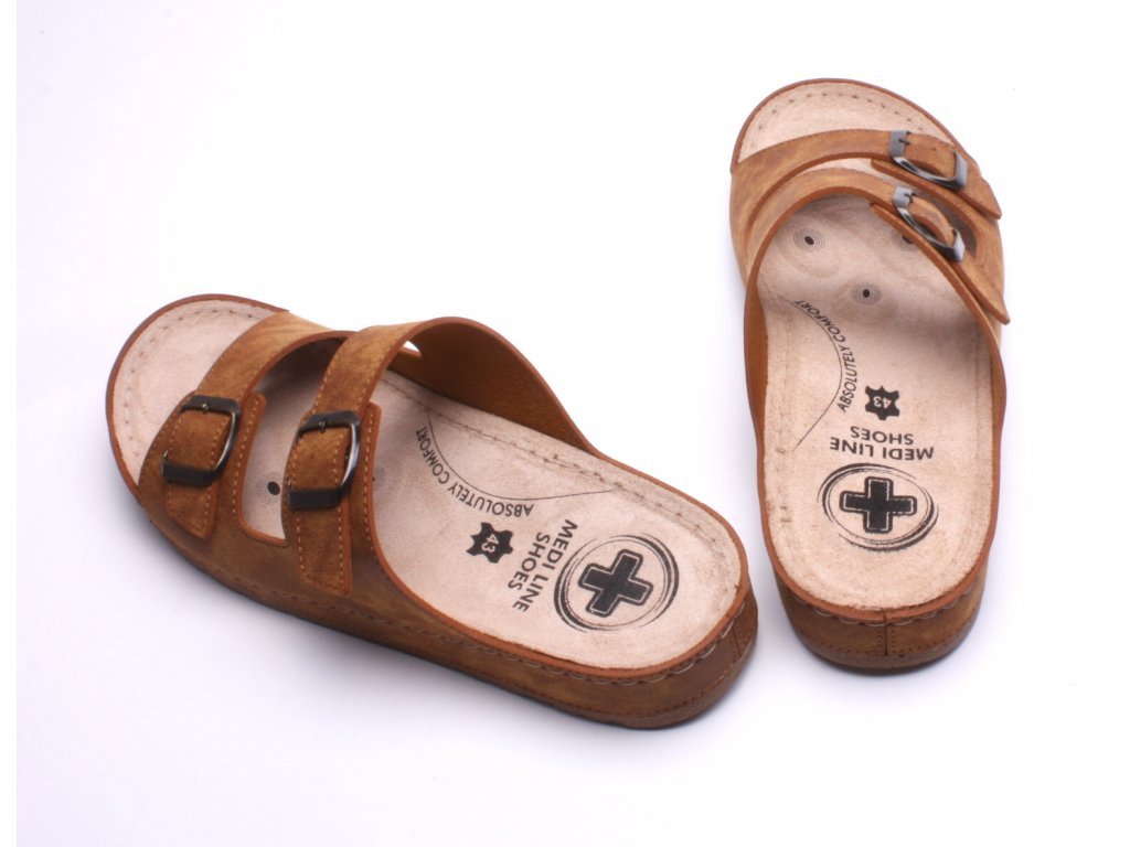 Dámské 7-bodové pantofle Mediline S182.002