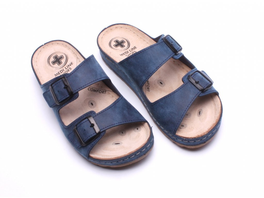 Dámské 7-bodové pantofle Mediline S182.002