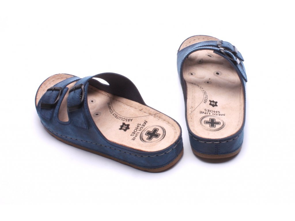 Dámské 7-bodové pantofle Mediline S182.002