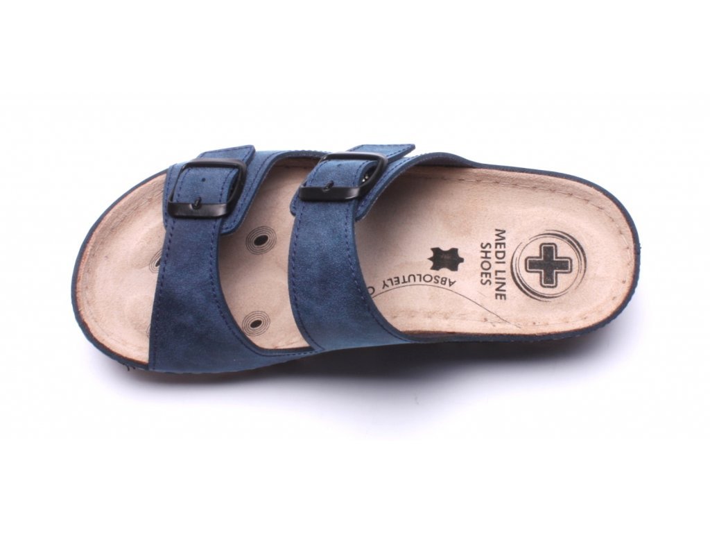 Dámské 7-bodové pantofle Mediline S182.002