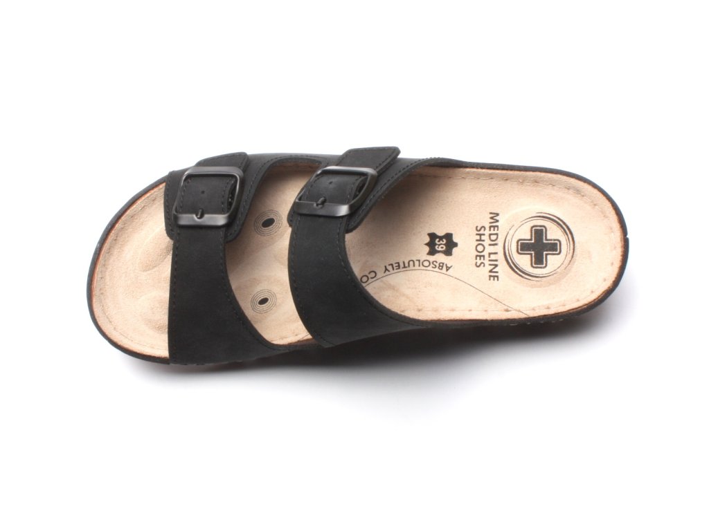 Dámské 7-bodové pantofle Mediline S182.002