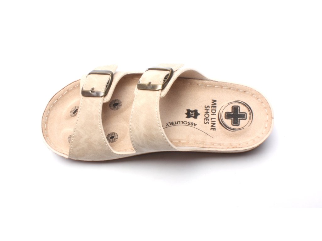 Dámské 7-bodové pantofle Mediline S182.002