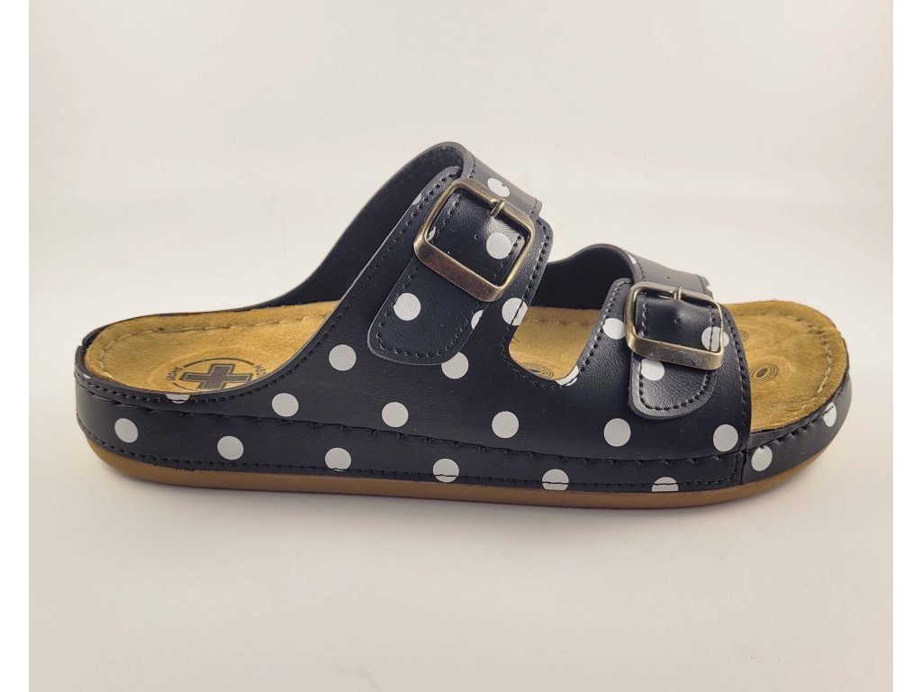 Dámské 7-bodové pantofle Mediline S182.002