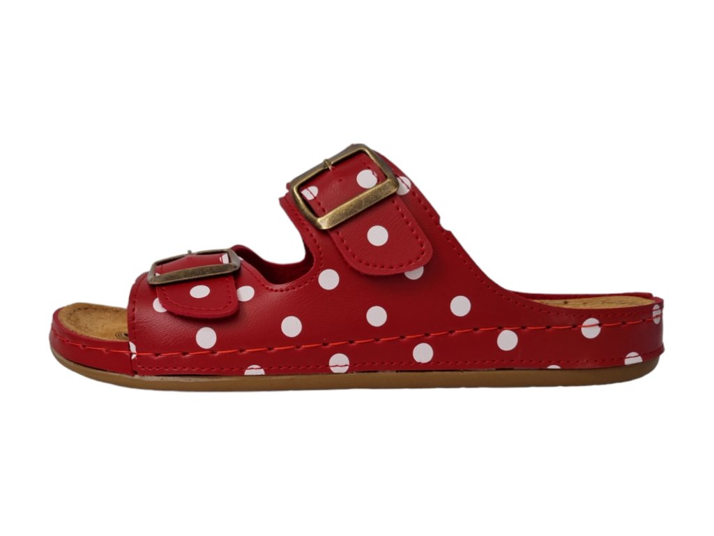 Dámské 7-bodové pantofle Mediline S182.002