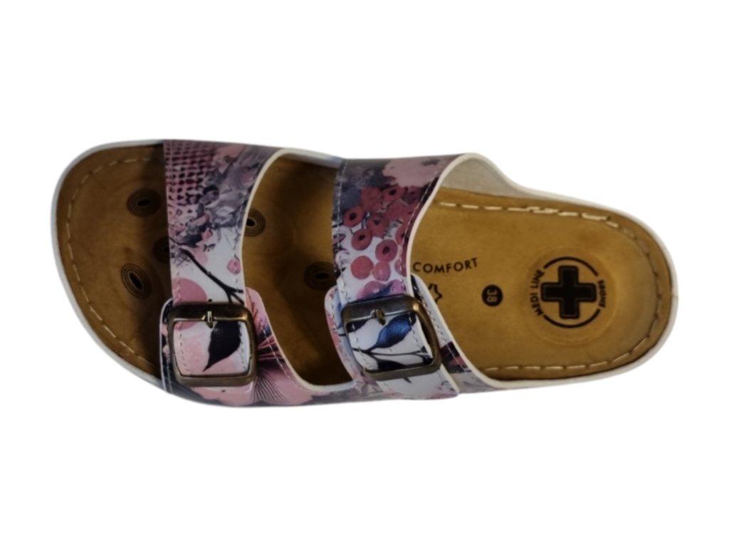 Dámské 7-bodové pantofle Mediline S182.002