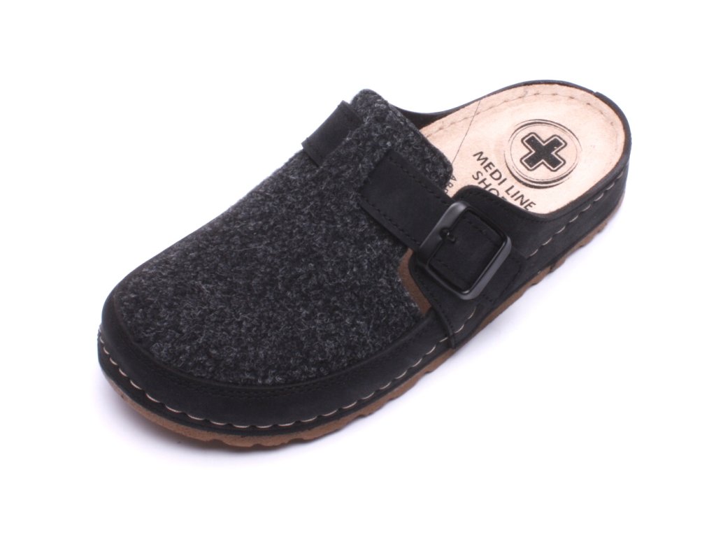 Dámské 7-bodové pantofle Mediline S182.006