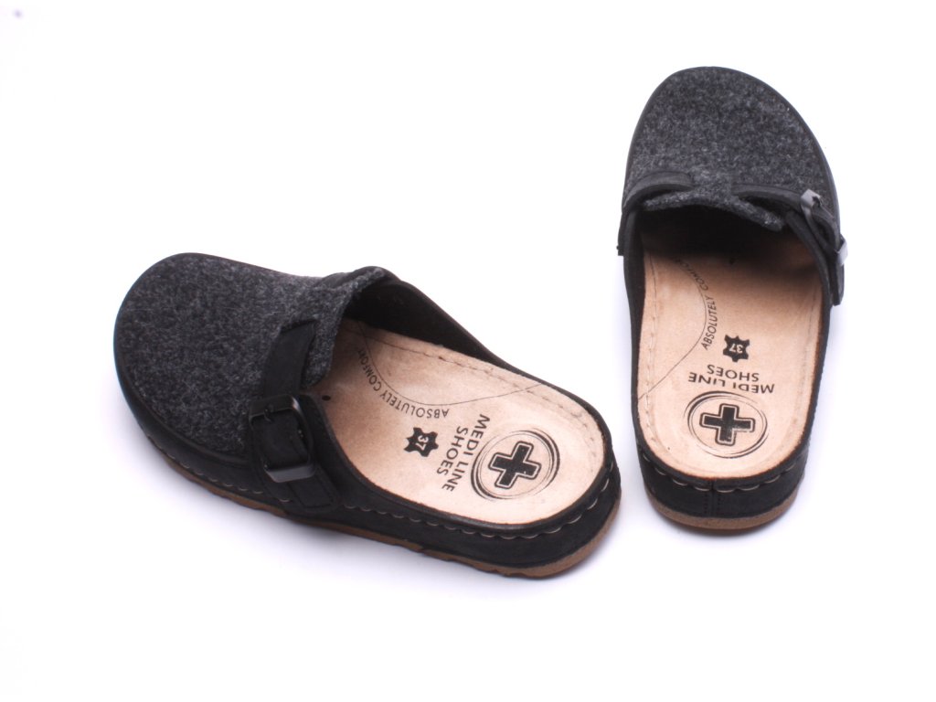 Dámské 7-bodové pantofle Mediline S182.006