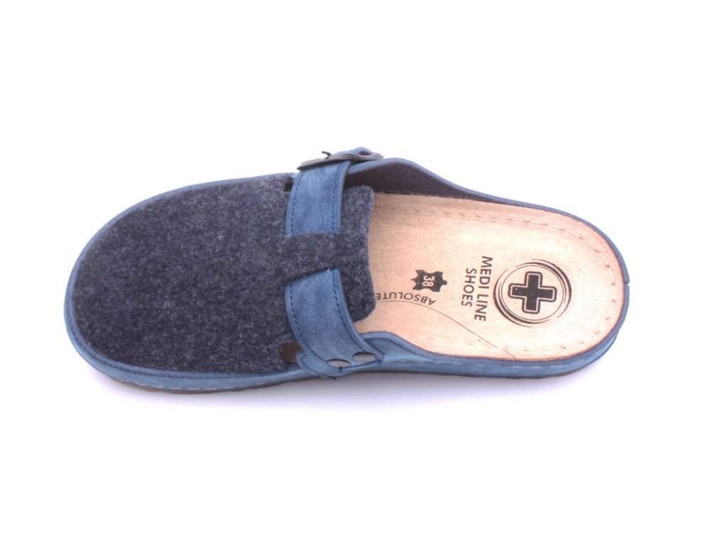 Dámské 7-bodové pantofle Mediline S182.006