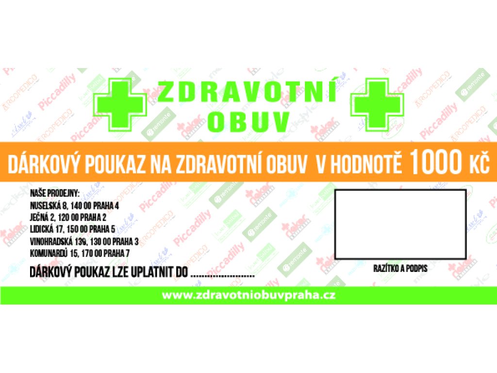 Dárkový poukaz 1000kč
