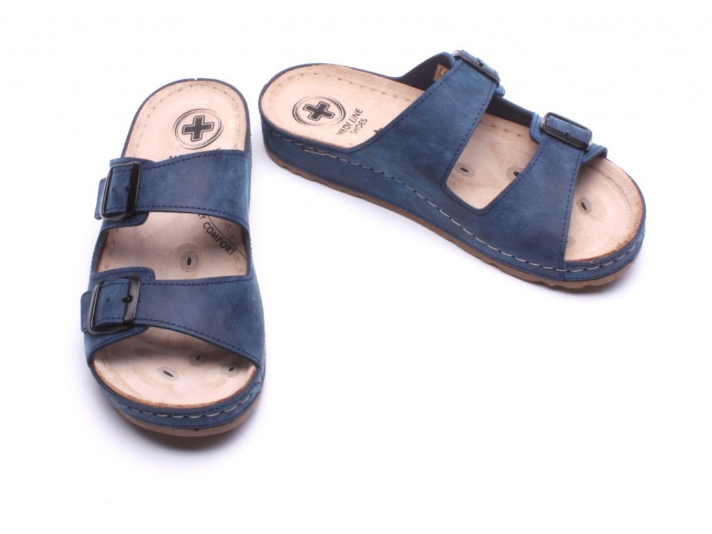 Pánské 7-bodové pantofle Mediline S182.002