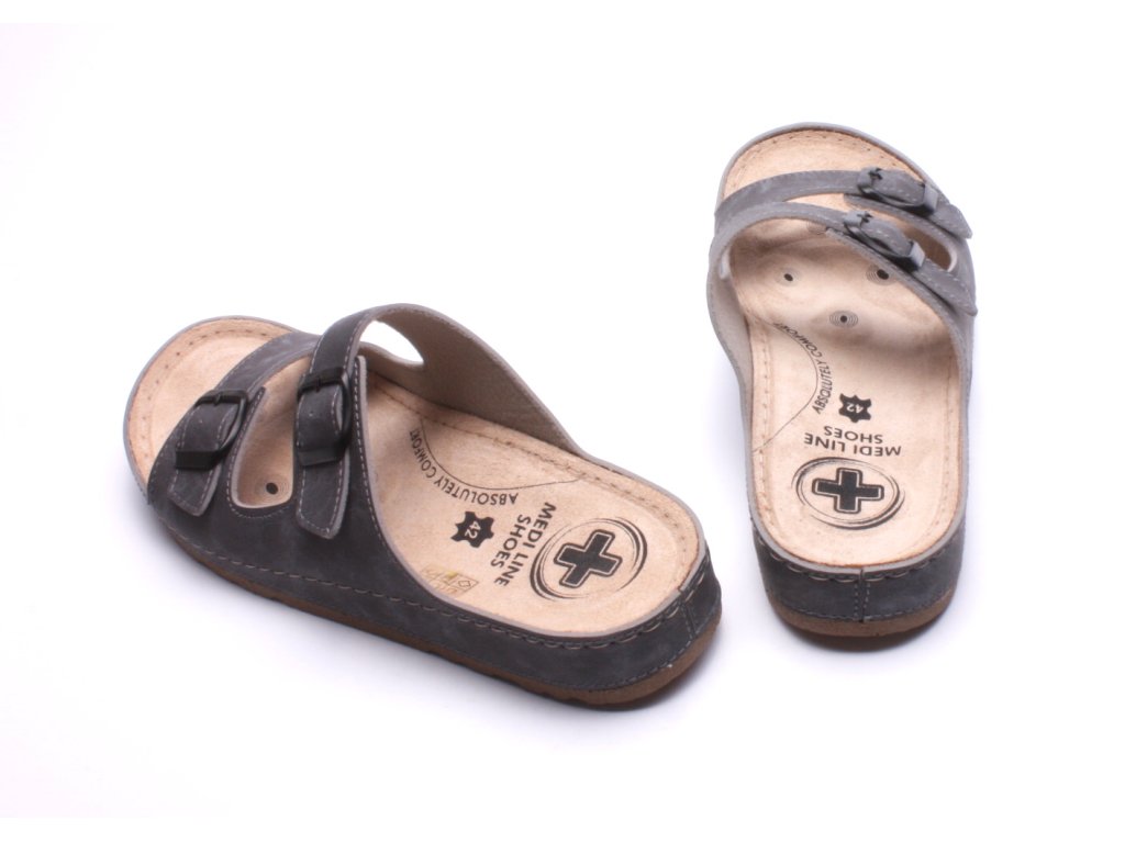 Pánské 7-bodové pantofle Mediline S182.002
