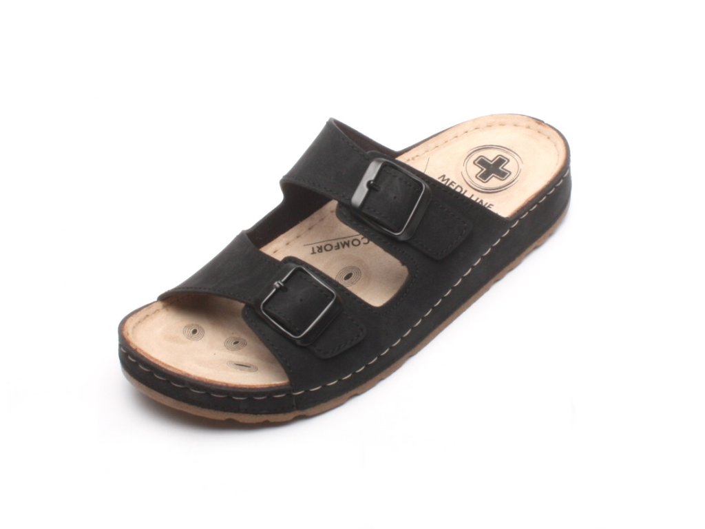 Pánské 7-bodové pantofle Mediline S182.002
