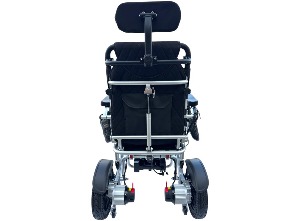 7005R Elektrický skládací invalidní vozík s manuálním polohováním zádové opěrky