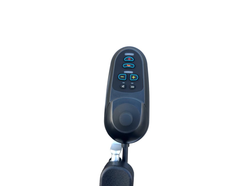 7005R Elektrický skládací invalidní vozík s manuálním polohováním zádové opěrky