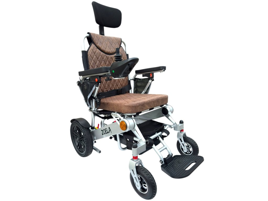 9005AR Elektrický skládací vozík s automatickým polohováním zádové opěrky