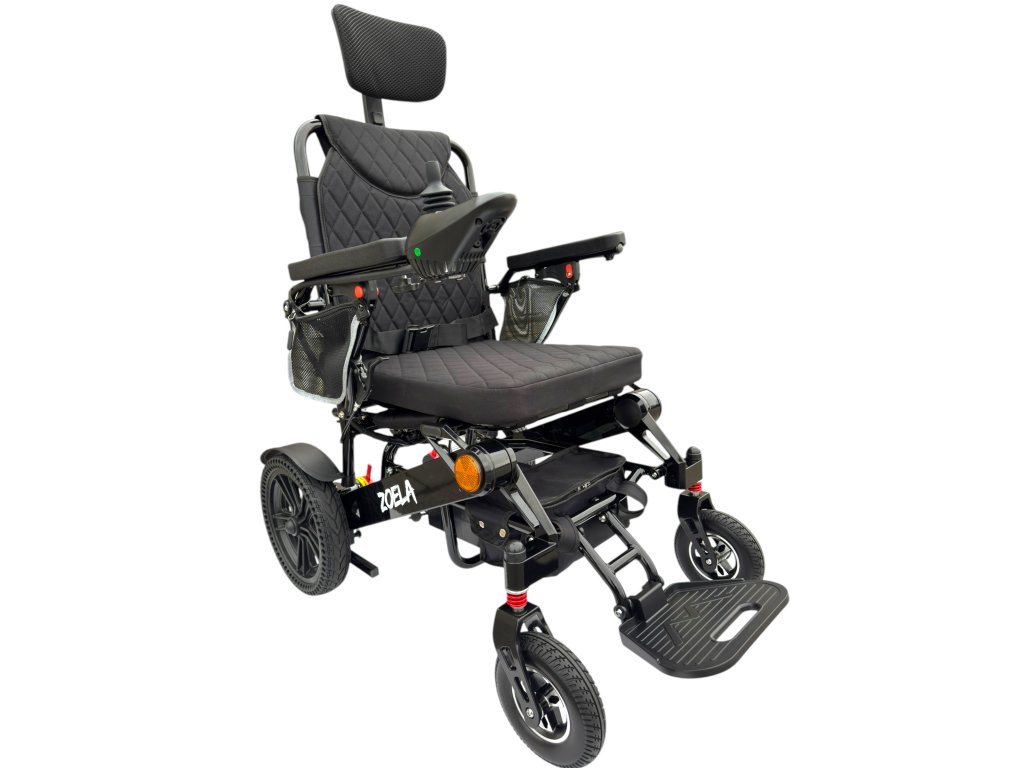9005AR Elektrický skládací vozík s automatickým polohováním zádové opěrky
