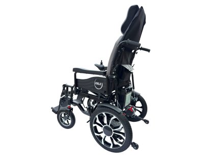 6005RB Elektrický invalidní vozík skládací s polohováním nohou a zad