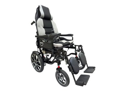 6005RB Elektrický invalidní vozík skládací s polohováním nohou a zad