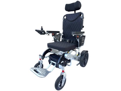7005R Elektrický skládací invalidní vozík s manuálním polohováním zádové opěrky