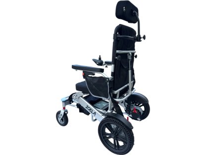 7005R Elektrický skládací invalidní vozík s manuálním polohováním zádové opěrky