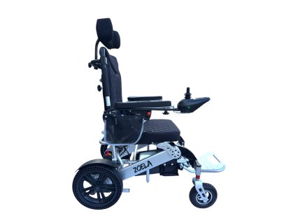 7005R Elektrický skládací invalidní vozík s manuálním polohováním zádové opěrky