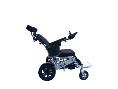 7005R Elektrický skládací invalidní vozík s manuálním polohováním zádové opěrky