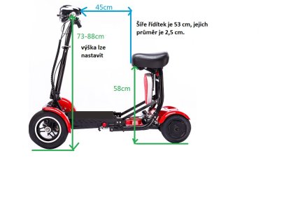 Mobilis Basic - Elektrický skládací vozík